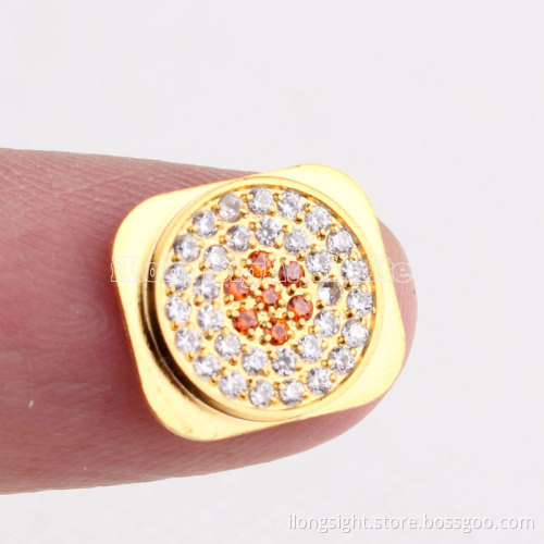 Gold Diamond Home Button For iPhone 5